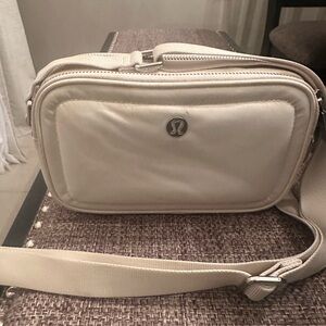 lululemon athletica Cream Crossbody Bag